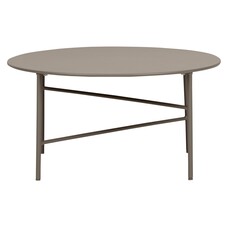 ebuy24 Pesetos tuintafel bijzettafel Ã˜70cm H35cm okkernoot decor.