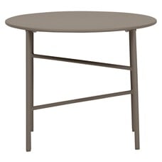 ebuy24 Pesetos tuintafel bijzettafel Ã˜50cm H40cm okkernoot decor.