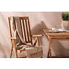 ebuy24 Ghana tuinmeubelset tafel 70x70cm, 2 stoelen Kenya, naturel,naturel.