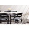 ebuy24 Lina tuinmeubelset tafel 200x90cm, 6 stoelen Wear, beige,zwart.
