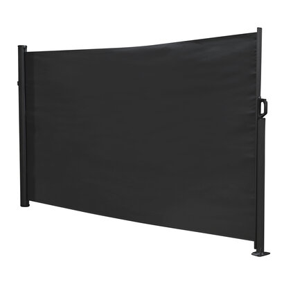 ebuy24 Kim windscherm 3 x 1,4 m zwart.