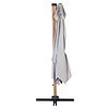 ebuy24 Egon hangende parasol teakhout, beige.