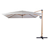 ebuy24 Egon hangende parasol teakhout, beige.