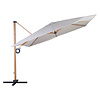 ebuy24 Egon hangende parasol teakhout, beige.