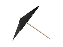 TEST Nypo parasol met kantelfunctie zwart.