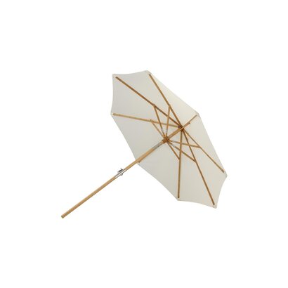 ebuy24 Cerox parasol met kantelfunctie wit.