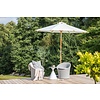 ebuy24 Cerox parasol met kantelfunctie wit.