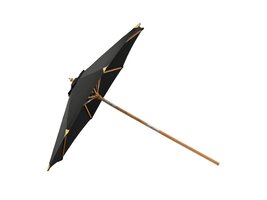 TEST Cerox parasol met kantelfunctie zwart.