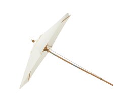 ebuy24 Corypho parasol met kantelfunctie wit.