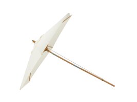 TEST Corypho parasol met kantelfunctie wit.