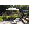 ebuy24 Corypho parasol met kantelfunctie wit.