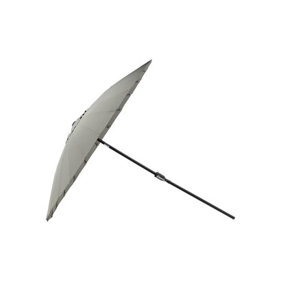 ebuy24 Palmetto parasol met kantelfunctie grijs.
