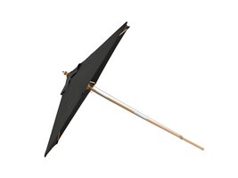 TEST Corypho parasol met kantelfunctie zwart.