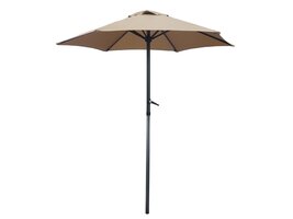 ebuy24 Vera parasol Ø180cm taupe.