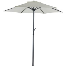 ebuy24 Vera parasol Ø200cm beige.