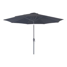 TEST Houston parasol Ø300cm met kantelfunctie, lift zwart.