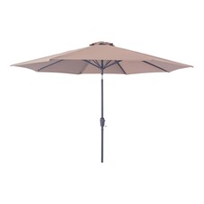 TEST Houston parasol Ø300cm met kantelfunctie, lift zandkleurig.