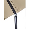 ebuy24 Strand parasol S Ã˜180cm taupe.