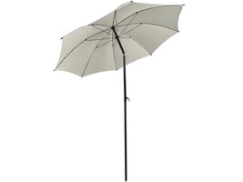 ebuy24 Strand parasol S Ø200cm beige.