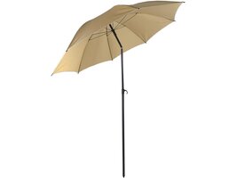 ebuy24 Strand parasol S Ã˜200cm taupe.