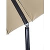 ebuy24 Strand parasol S Ã˜200cm taupe.