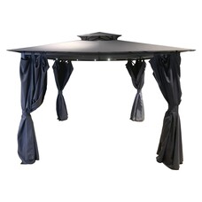 ebuy24 Danni paviljoen grijs, zwart.
