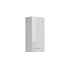 ebuy24 Venice badkamerkast wandmontage 1 deur hoog glans wit,wit.