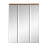 ebuy24 Mason spiegelkast 3 deuren eik decor.