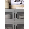 tom Nett dressoir 4 deuren lichtgrijs.