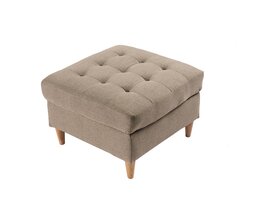 tom Marino poef stof bruin.