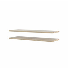 tom Base wandkast 2 losse legplanken 75,5x26,5, eiken decor.