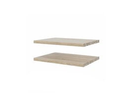 tom Base wandkast 2 losse legplanken 37x26,5, eiken decor.