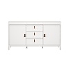 ebuy24 Madrid dressoir 2 deuren 3 laden wit.