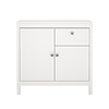 ebuy24 Madrid dressoir 2 deuren 1 lade wit.