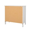 ebuy24 Madrid dressoir 2 deuren 1 lade wit.