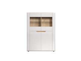 ebuy24 Marlon dressoir wit hoog glans.