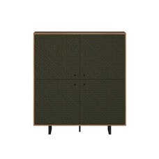 ebuy24 Sentra dressoir groen, eik decor.