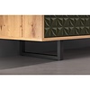 ebuy24 Sentra dressoir groen, eik decor.