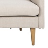 ebuy24 Billys bank met chaise longue rechts of links gedraaid beige.