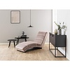 ebuy24 Curve chaise longue velours oudroze.