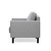 ebuy24 CSS bank fauteuil, 2 en 3 persoons grijs.