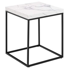 ebuy24 Carossa salontafel 40cm marmer decor wit.