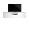 ebuy24 Media TV-meubel 2 deuren 1 lade wit.