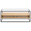 ebuy24 Rands TV-meubel 3 planken eik decor.