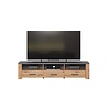 ebuy24 Follow TV-meubel grijs, eik decor.