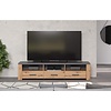 ebuy24 Follow TV-meubel grijs, eik decor.