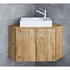ebuy24 Vilosa wastafel eik hoek decor.