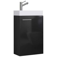 ebuy24 Slito wastafel zwart.