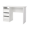 ebuy24 FunctionPlus bureau 3 laden wit.