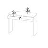 ebuy24 FunctionPlus bureau met wandkast 2 laden okkernoot decor.